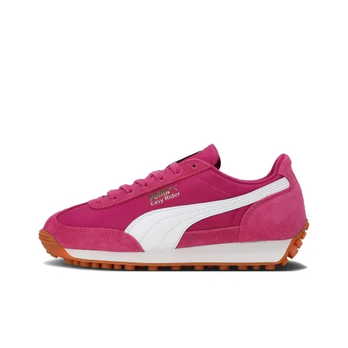 PUMA Easy Rider Vintage Повседневная обувь Женская Красная Белая