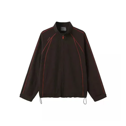 Crying Center Куртки Пальто Унисекс Коричневый Красный