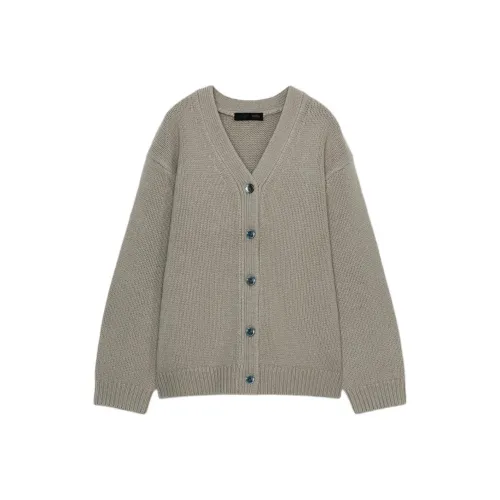 ZARA Collaboration Темно-серый Коричневый Женский Трикотаж