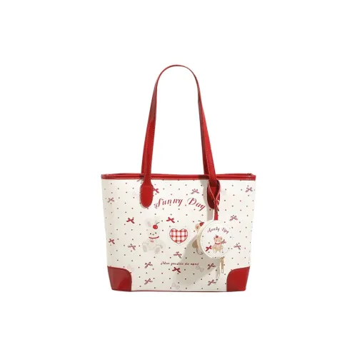 MARKANGARO ПУ (полиуретан) Сумка через плечо Женская Вишнево-красная