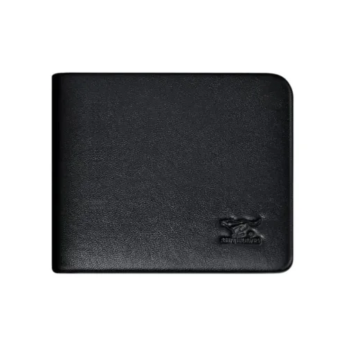 SEPTWOLVES Кошелек из коровьей кожи Мужской Черный