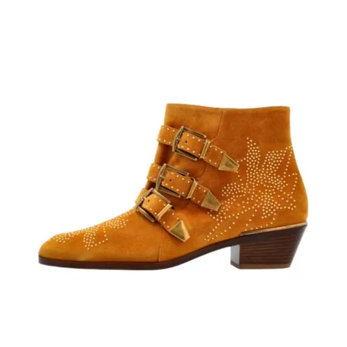 Chloe Susan Ботильоны Женские Желтые