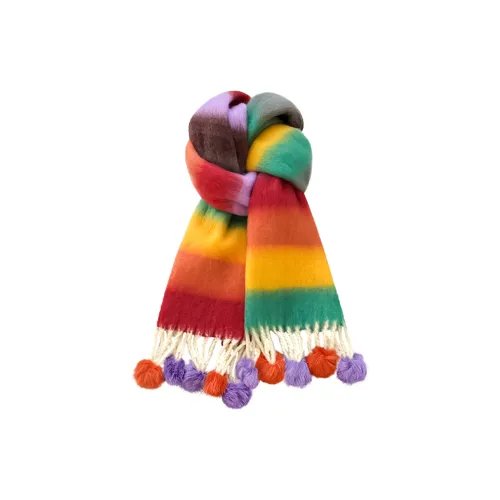 VINEY Полиэстер Трикотаж Шарфы Женские