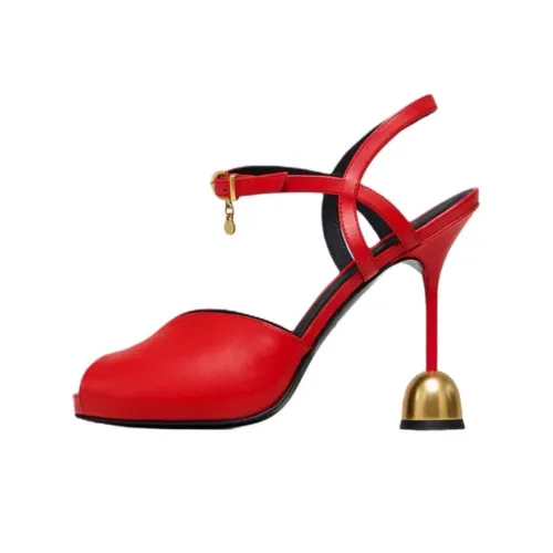 VANDA NOVAK Marilyn Нестандартный каблук Высокие каблуки 11 см Женские Красный