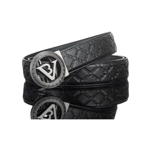 MH Ремни из натуральной коровьей кожи мужские 3,5 см