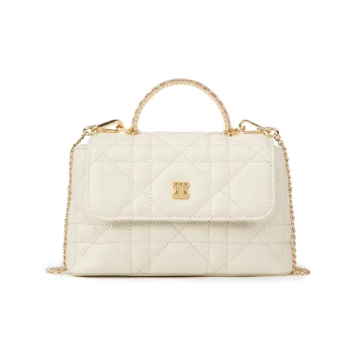 ELLE Коровья кожа Сумка Стандартная Женская Белая Черная Бордовая