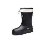 Черный с флисовой подкладкой