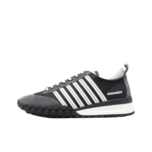 DSQUARED 2 Legend Низкий Топ Повседневная Обувь Мужская Серый