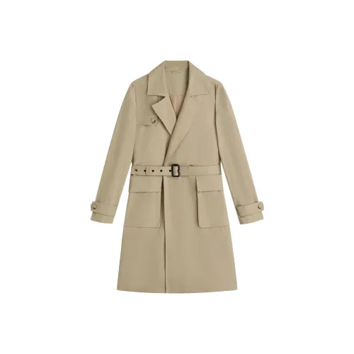 GOLDLION Тренчкот Мужской Светлый Хаки