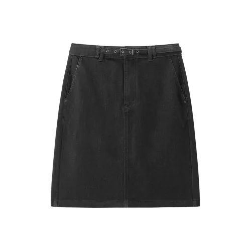 PEACEBIRD Джинсовые короткие юбки Женские