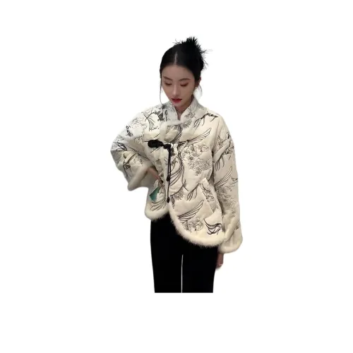 BONAS Хлопковый пуховик женский пуховики (пуховики)