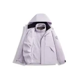 Фиолетовый цвет белой лозы (3-в-1, с подкладкой)