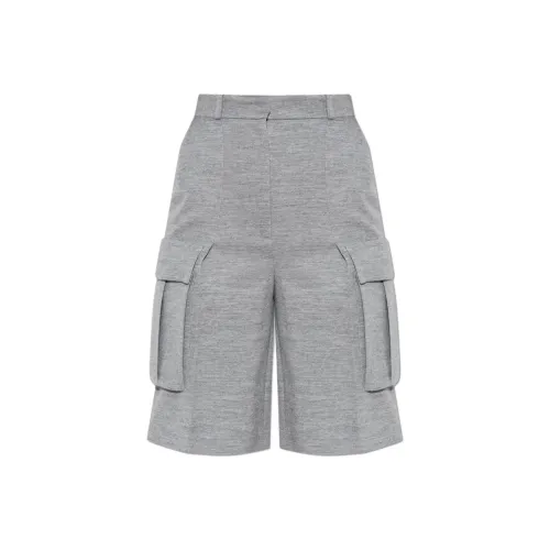 BALMAIN Карго Шорты Облегающие Женские