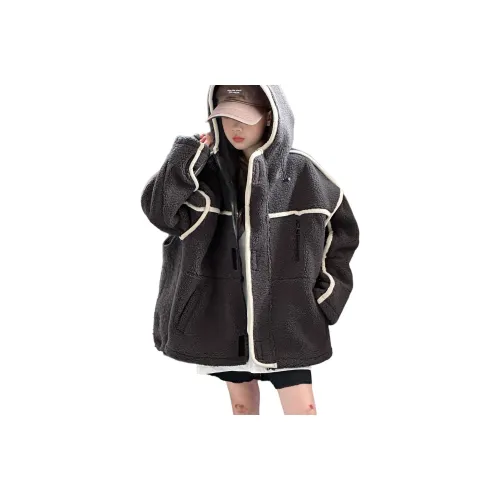 M JBABY Серый Детский Шерстяное Пальто