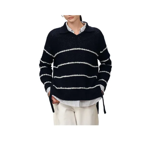 FABRIQUE Темно-синие женские свитеры