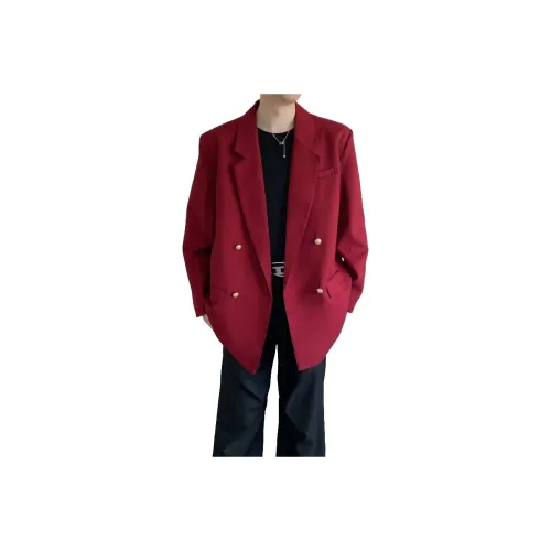 JIARONG Бордовый Унисекс Деловые костюмы