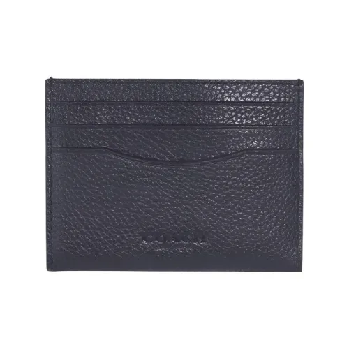 COACH Card Case Полированная песчаная кожа с фирменным покрытием холст кошелек для монет держатель для карт женский полночный синий