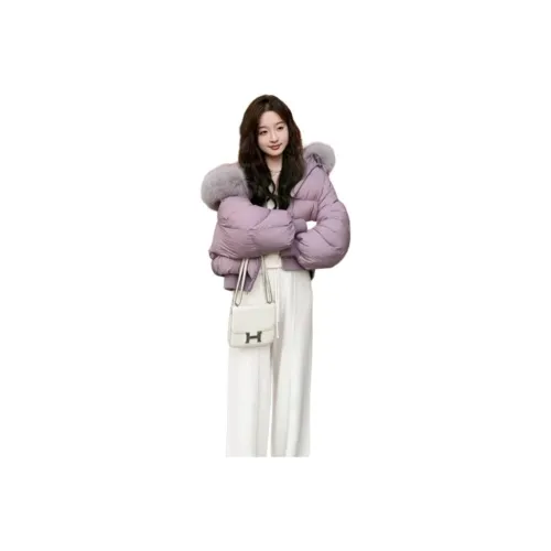 BONAS Iris Purple Women's Down Jackets (Пуховики)