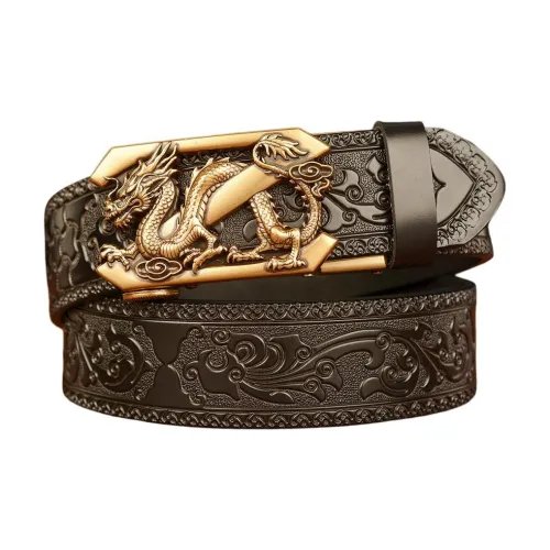 Devanro Ремни из коровьей кожи Мужской 3,5 см