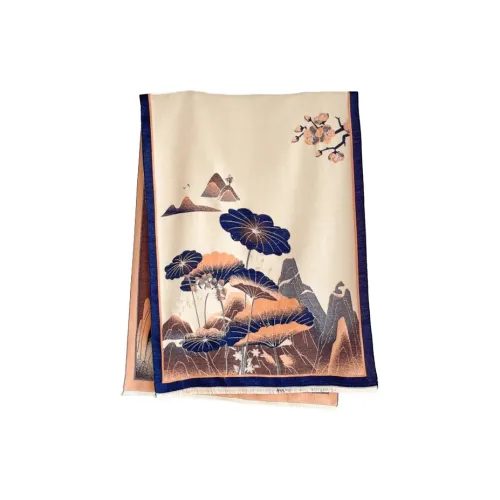 JW Искусственный кашемир Вязаные шарфы Женские