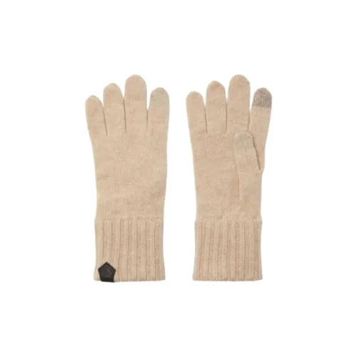 Loro Piana Кашемир Вязаные перчатки Мужской Овсяный