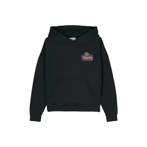 RHUDE Черные Мужские Свитшоты