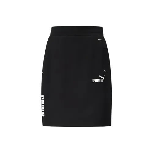 PUMA SS24 Повседневная короткая юбка женская черная