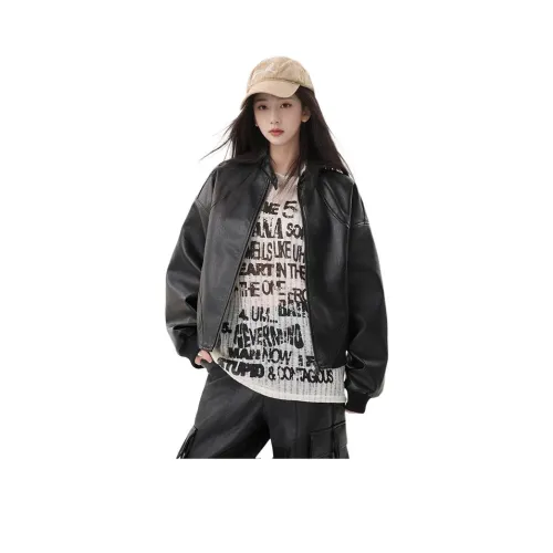 FRLMK Женские кожаные куртки