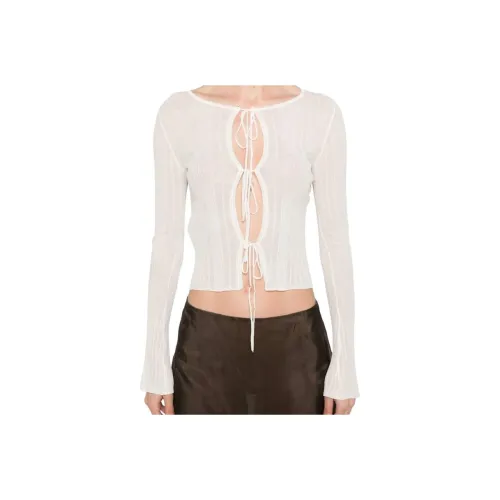 PINKO Белый Женский Трикотаж