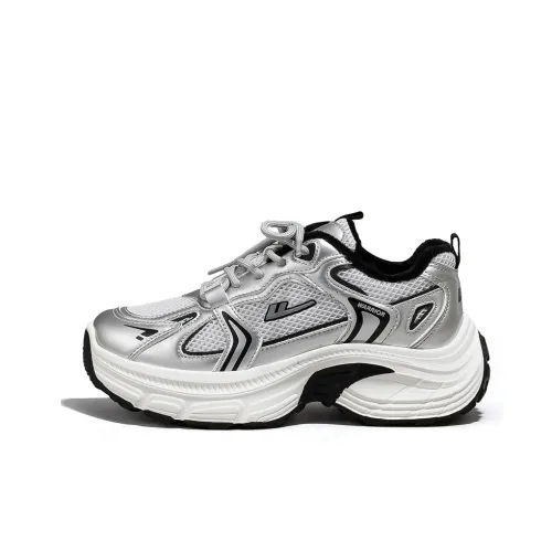 Warrior Термический Увеличивающий Высоту Устойчивый к Износу Низкий Топ Утепленная Обувь Женская Серебряный Серый Черный