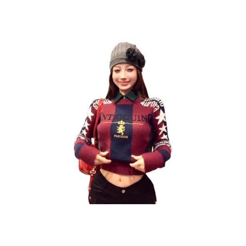 PZHK Красный топ Женский трикотаж