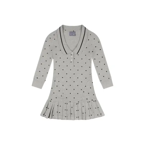 Ashley Williams FW25 Длинное платье с длинными рукавами женское