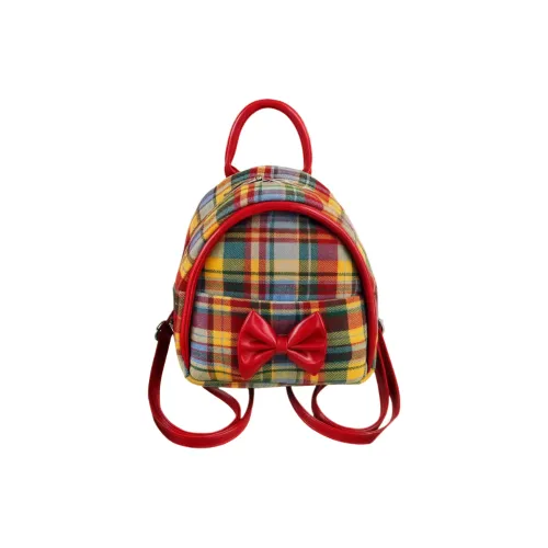 YTARA Шерстяной рюкзак женский красный