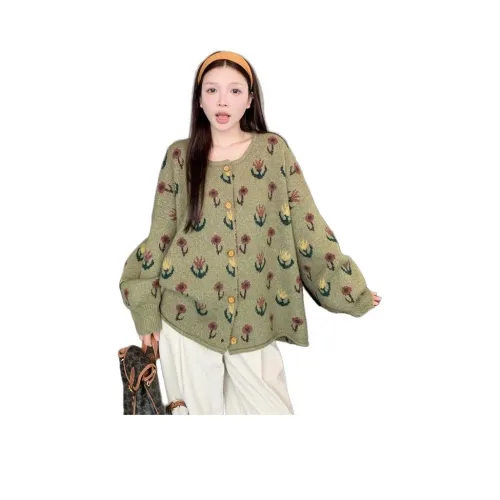 PZHK Зеленый Женский Трикотаж