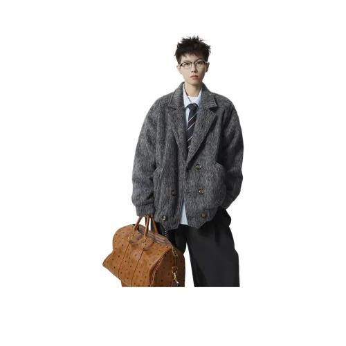 Love Monster Темно-серый унисекс куртки