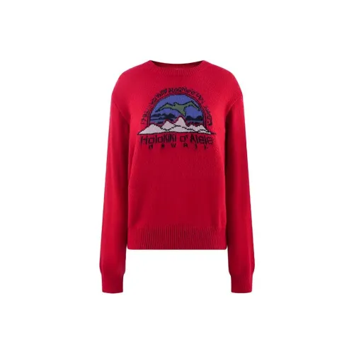 Leather Cat Красный Унисекс Трикотаж