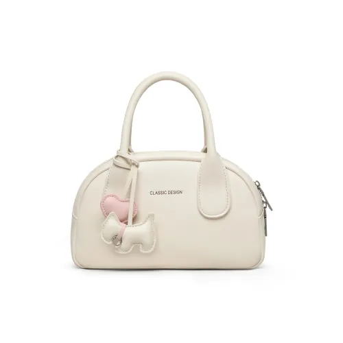 VINEY Корова Кожа Сумка Стандартная Женская Экрю