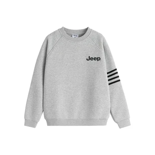 JEEP Серый Школьный возраст Свитшоты