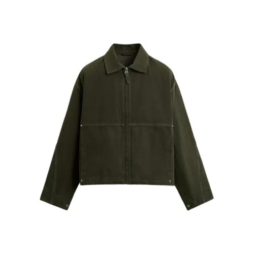 ZARA Темный хаки Мужские Куртки