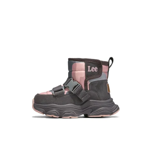 LEE KIDS Термический Амортизирующий Устойчивый к истиранию Противоскользящий Анти-KICK Высокий Топ Зимние ботинки для детей