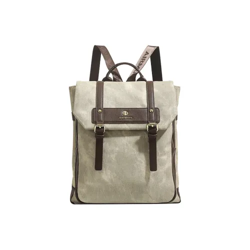 SMILE FOCUS Microfiber Synthetic Leather Backpack Standard Women's Green SMILE FOCUS Микрофибра Синтетическая Кожа Рюкзак Стандартный Женский Зеленый