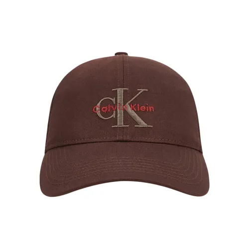 CALVIN KLEIN Хлопок Кепки Unisex Light Кофе
