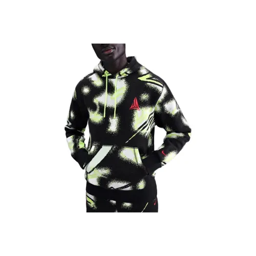 nike Club Черный Желтый Мужской Свитшот