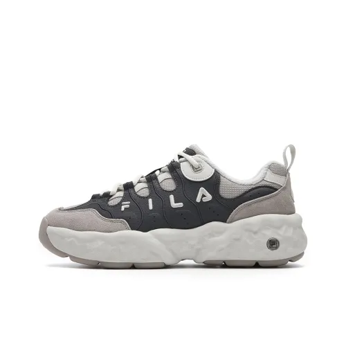 FILA MUFFIN Амортизация Устойчивый к истиранию Легкий Термический Низкий Верх Повседневная обувь Мужская Серый Коричневый
