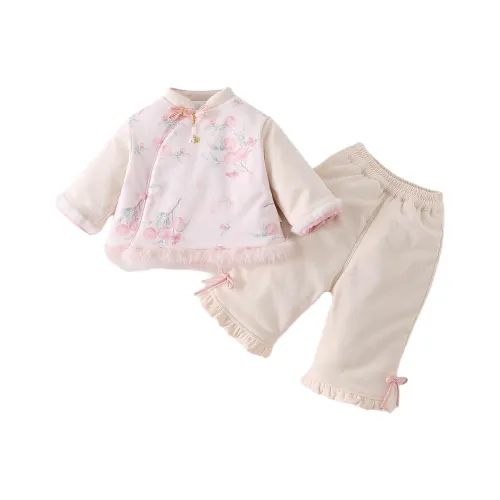 XiaoJinBu Розовый Baby Повседневная Спортивная Одежда