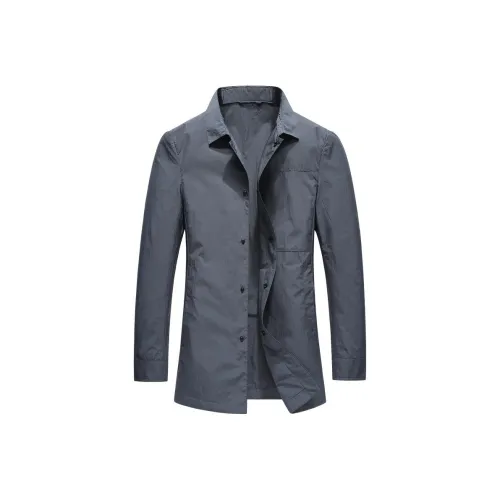 SENJIALUO Мужской тренч