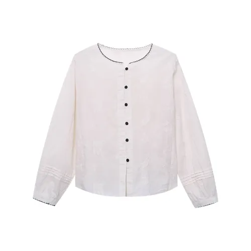 CHARM PICK Белый Женские Рубашки