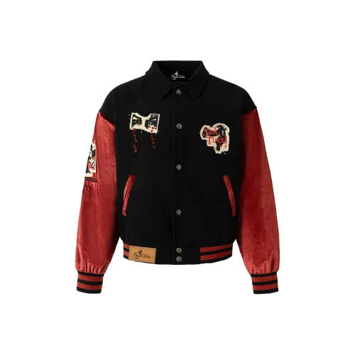 PAINT STAIN Черный Унисекс Куртки