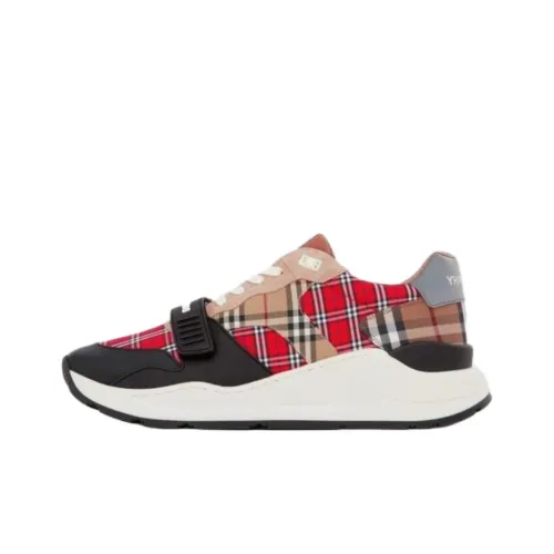 Burberry Устойчивый к истиранию Низкий Топ Повседневная Обувь Мужская Многоцветная