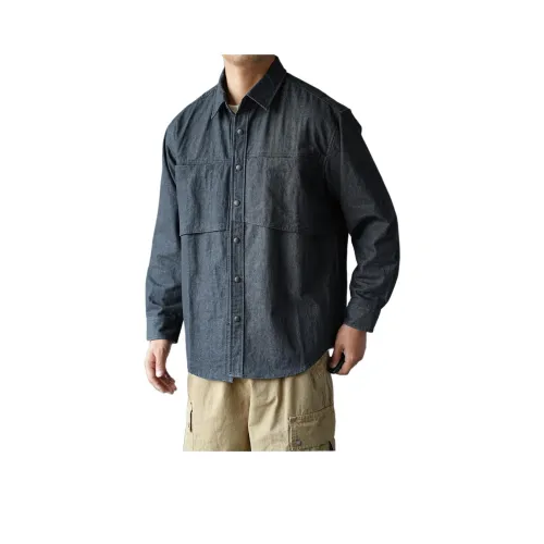 ZHANDASHUAI Черный Унисекс Рубашки